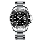 Часы наручные CISSDEN Мужские кварцевые, брендовые Роскошные водонепроницаемые спортивные с датой, для дайвинга, 2021