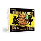 Металлический 3D-пазл Piececool, 6 шт., мини-набор танцевальных моделей Лев сделай сам, лазерная вырезка, сборные игрушки, подарок