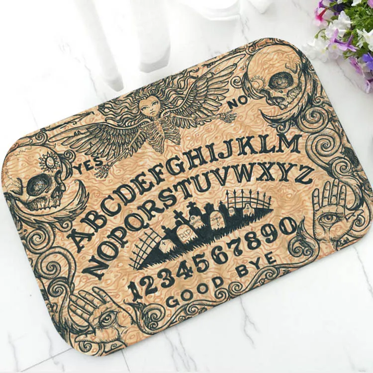 Необычная загадочная доска Ouija коврик для ванной комнаты Забавный крутой