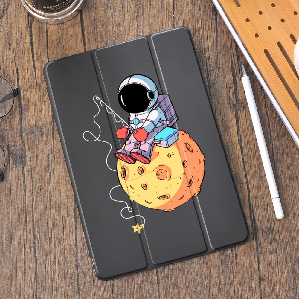 

Чехол с изображением астронавта мечты на 10,2 8th 2020 Air 4 iPad, симпатичный держатель для карандашей 7th 12,9 Pro 11 2018 Mini 5 для iPad 10,5 Pro Funda Air 2