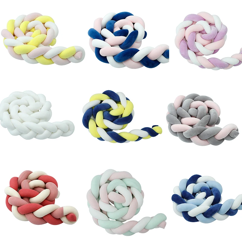 Детская кровать кроватка Боковой бампер новорожденный 2 м детская плюшевая