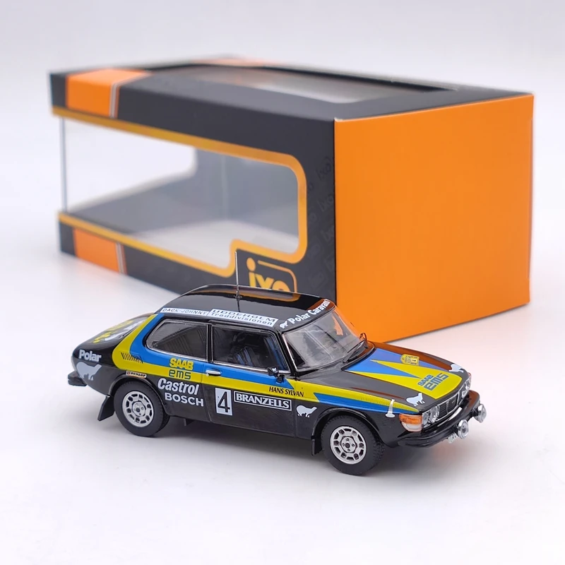 IXO для SAAB 99 EMS #4 S.Blomqvist-H.Sylvan Winner шведский ралли 1977 RAC299 литые модели автомобилей
