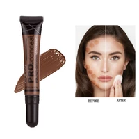 nude facial makeup foundation cover waterproof blemish base concealer oil control liquid lasting skin bb cream cosmetics