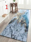 Коврики с 3D рисунком мрамора для гостиной, нескользящий мягкий напольный коврик, моющийся коврик для ванной и спальни, домашний декор
