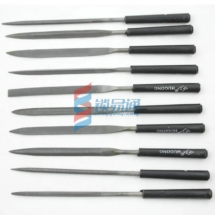 

10pcs 4*160mm Assorted files tool sets to Trimming the key fob key lock free shipping