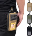 Тактический мини-кошелек для карт, денег, ключей, Охотничья поясная сумка, водонепроницаемая Сумка EDC переносной Кошелек для монет, уличная Военная поясная сумка