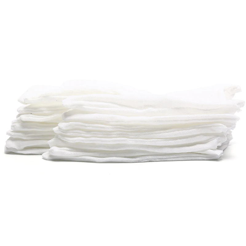 

4Pairs White Cotton Gloves Soft Thin Coin Jewelry Inspection Work Gloves Hot