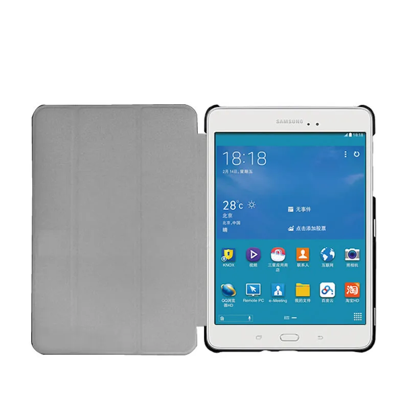 Магнитный чехол для Samsung Galaxy Tab A 8 0 T350 T355 T351 подставка из искусственной кожи