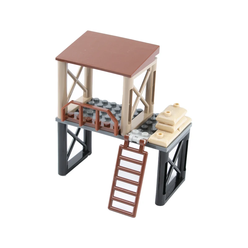 WW2 Военная игрушечное оружие строительные блоки Sentry port Oil Barrow Cart корабль армейская камуфляжная лодка город МОС серия кирпичные игрушки C128