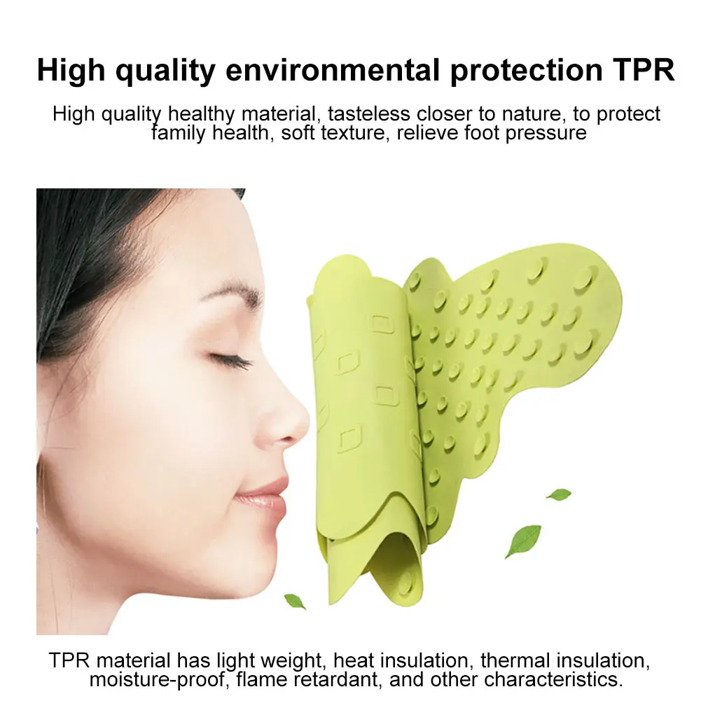 Коврик для ванной экологичный длинный душевой милый мультяшный коврик душа с