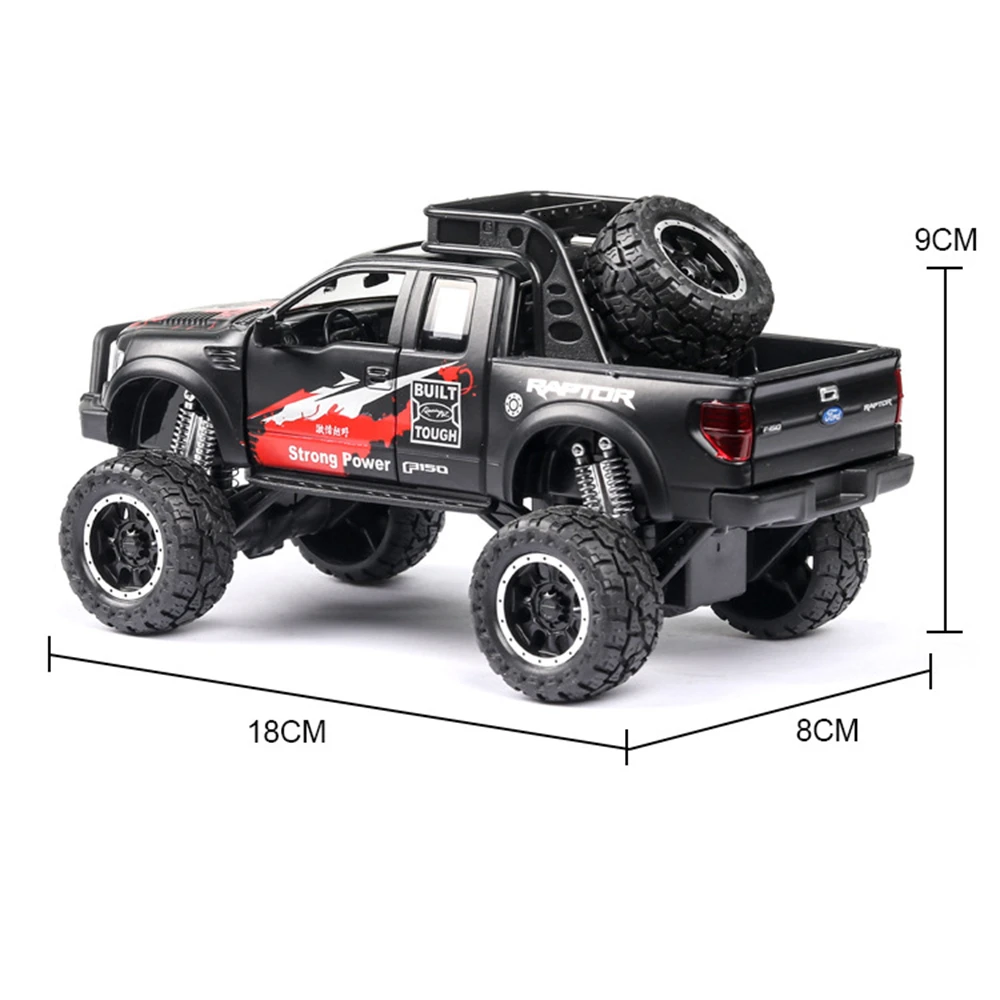 1:32 автомобилей горячая модель колеса автомобиля Ford Raptor 150 металлический корпус