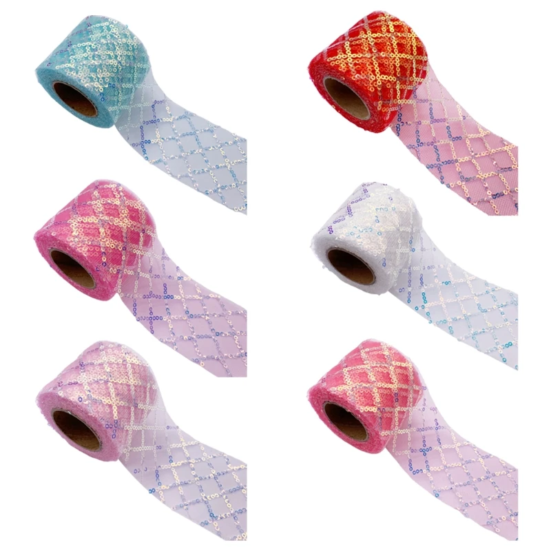 

Тюль с блестками, 6 см, 10 ярдов