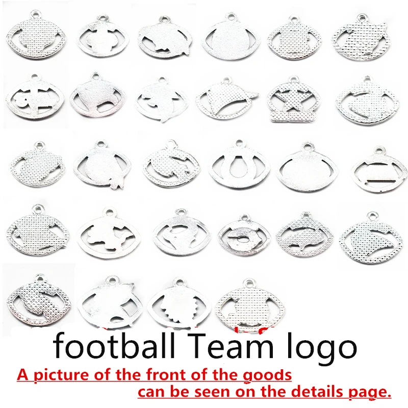 32 шт. подвески для футбольной команды США Спортивные Подвески футбольные регби