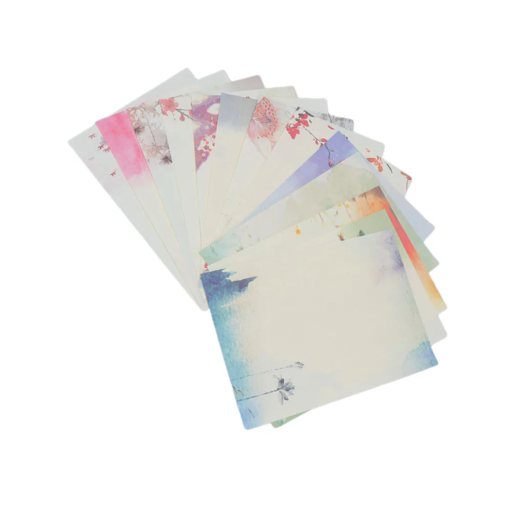 

12 Sets/96pcs Chinese Style Antiquity Vintage B5 Letter Paper Delicate Retro Note Paper Writing Paper Stationery Supplies