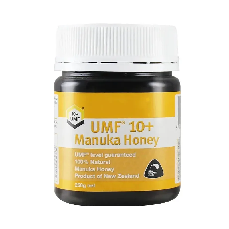 

Новозеландский мед Manuka UMF10 + для пищеварения, дыхательная система, кашель, глотка, 250 г