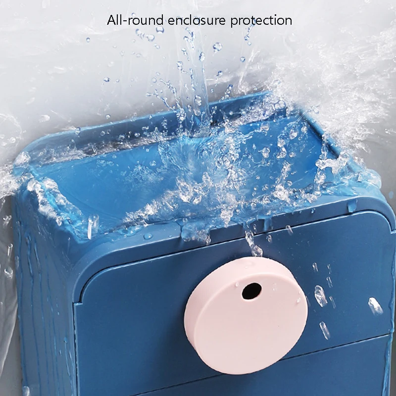 

Toilet Punch-free Wall-mounted Waterproof Creative Drawer Creative Roll Holder Napkin Holder Drawer Box For Toilet Paper Rack