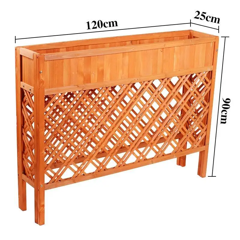 

Stojaki Na Kwiaty Wood Soporte Plantas Interior Huerto Urbano Madera Plant Rack Outdoor Dekoration Balcony Shelf Flower Stand