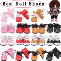 5cm doll pu saddle shoes for 33 36cm russia paola renio doll20 cm k pop star14 inch wellie wisher lace up sneakers girl toys