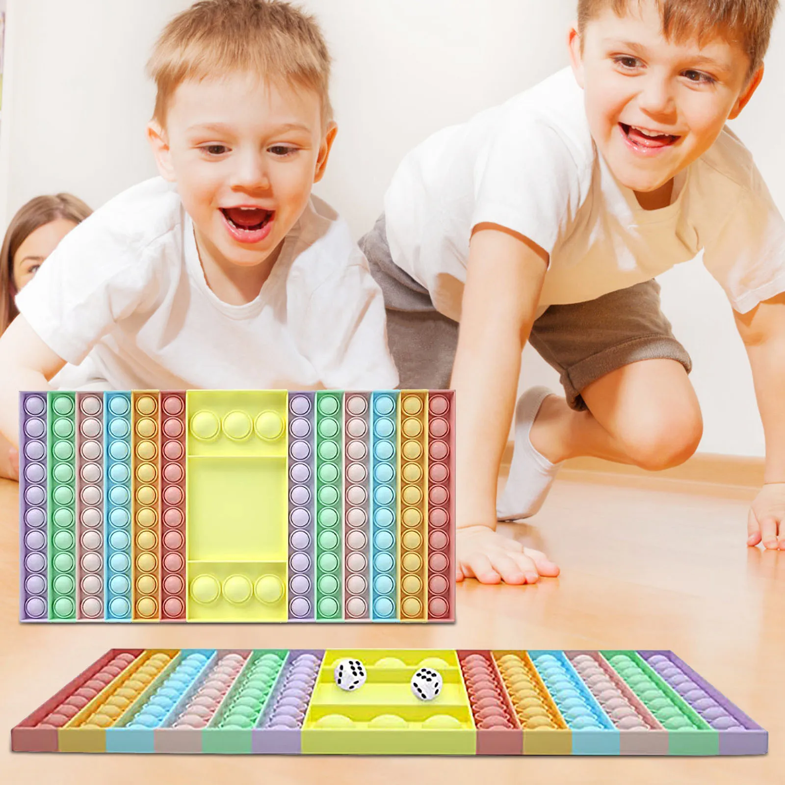 

2021 New squishy Push Bubble Sensory fidget popit toys pack simple dimple Anti-stress Game Stress Relief kawaii Squishy Toys