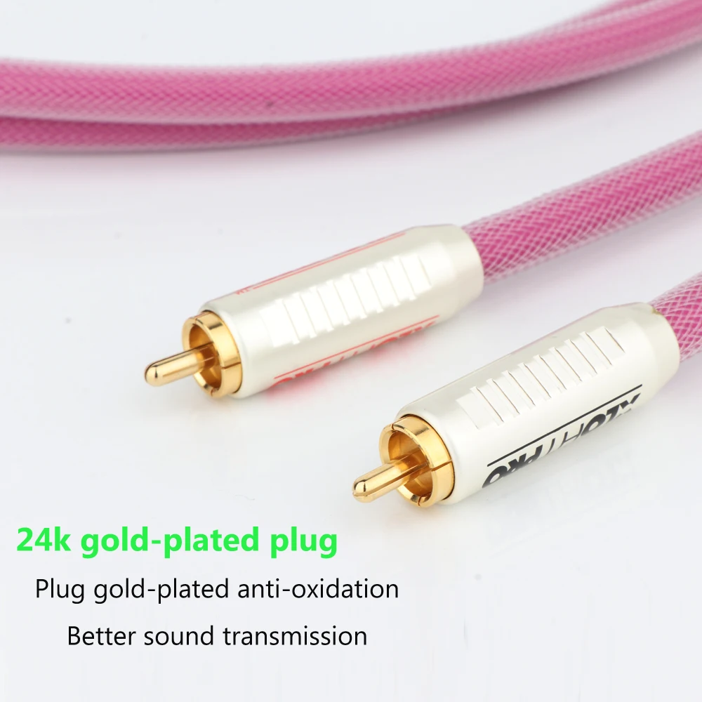 Соединительный кабель для аудиосистемы HTP1 RCA с позолоченным штекером XLO
