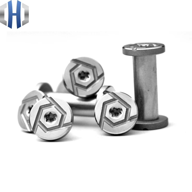 DIY инструмент делая винты хвостовик пара запирая заклепки нержавеющая сталь ножи