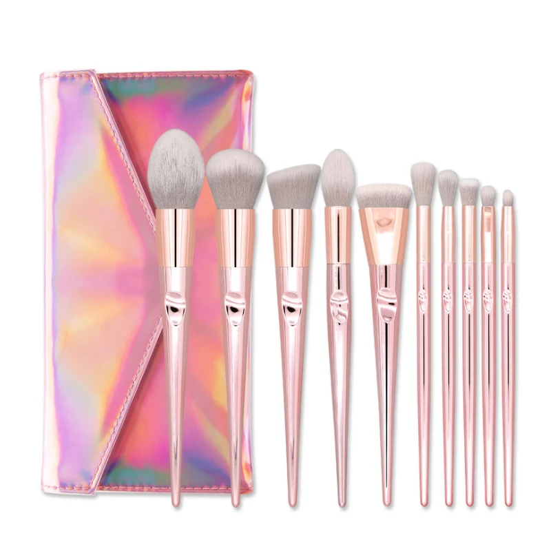 DIOZO кисти для макияжа 10 шт./партия инструмент Тени век Смешивание Подводка глаз