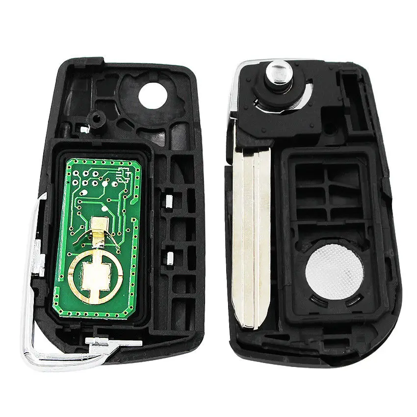 Обновленный 3 кнопочный дистанционный ключ для Toyota Camry Corolla Hilux 4D67Chip 433 92 mhz FCC ID:B41TA