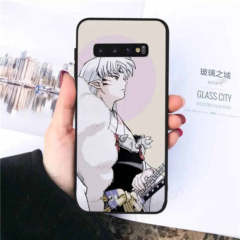 

Inuyasha anime Phone Case For Samsung galaxy S 7 8 9 10 20 edge A 6 10 20 30 50 51 70 note 10 plus
