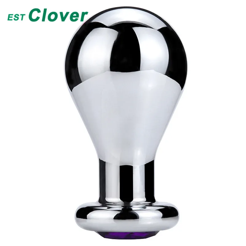 Стальная Анальная пробка для женщин и мужчин S/M/L T001 |