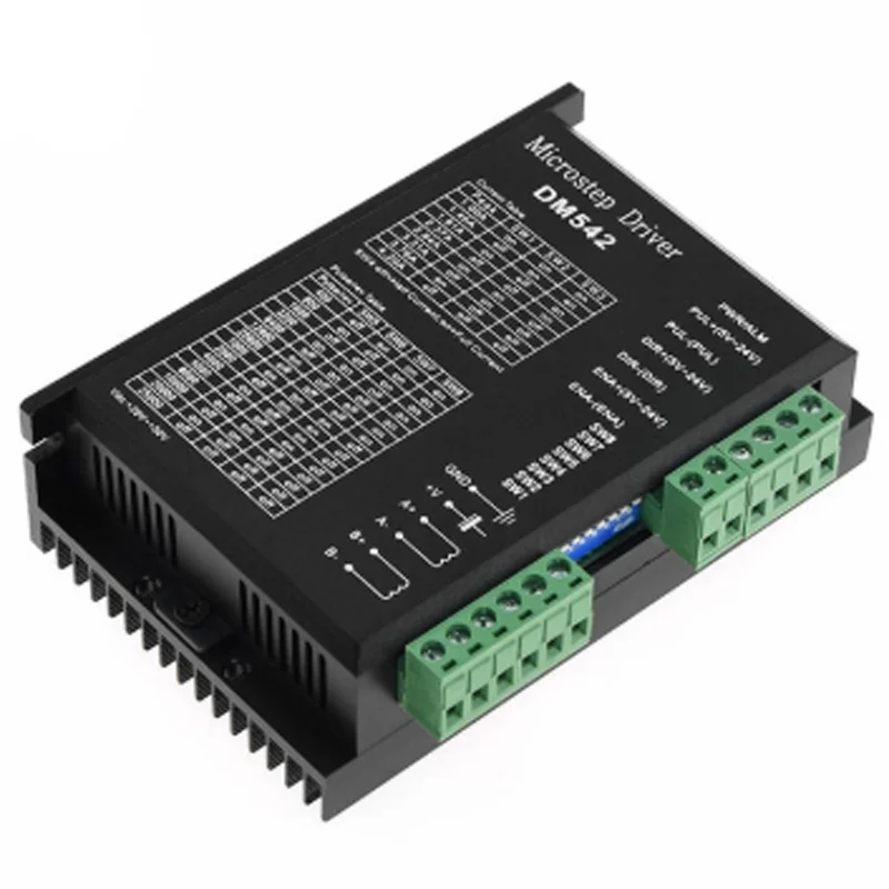 Цифровой контроллер шагового двигателя DM542 2-фазный цифровой драйвер макс. 18-48 В