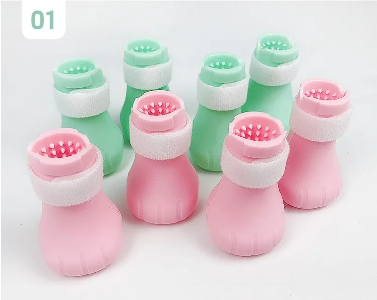 

Pet Cats Nails Foot Cover Anti-biting Bath Washing Cat Claw Cover Cut Pet Paw Protector for Anti-Scratch Cat Shoes Boots