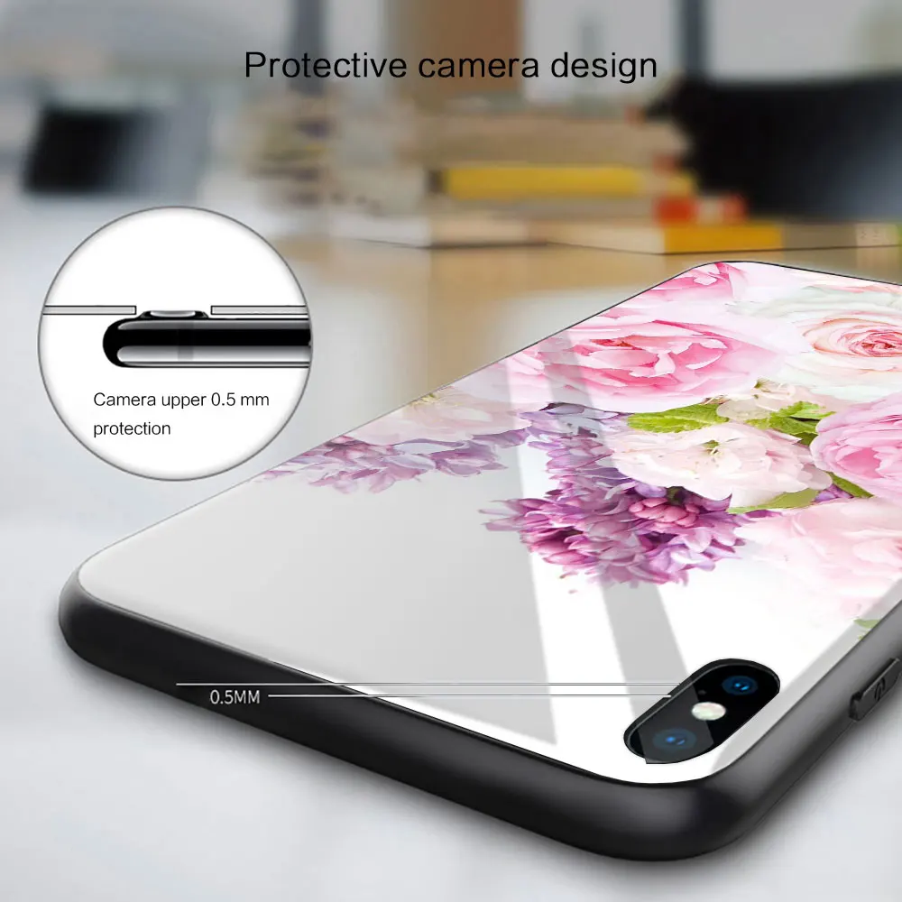 Чехлы для мобильных телефонов rose rosse из мягкого стекла Samsung S20 S11 S10 S9 S8 Plus lite 10e Fe 5G