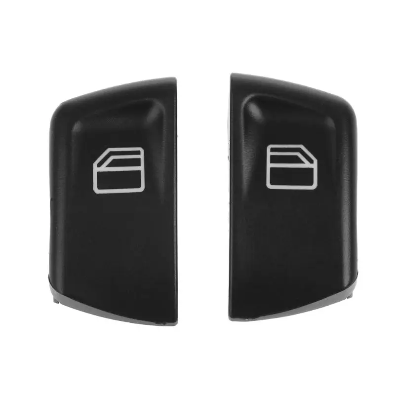 

1Pair Car Electric Window Control Power Switch Push Button Covers For Mercedes