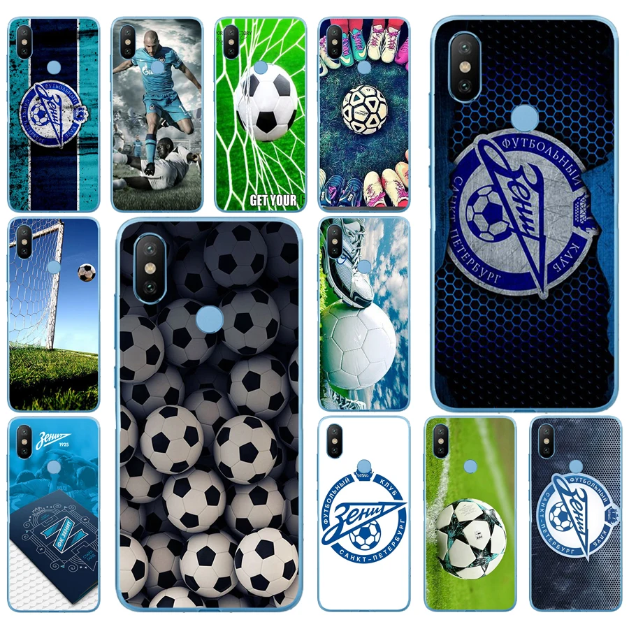 264DD zenit st petersburg02 Мягкий силиконовый чехол для Xiao mi Red mi 6 6a mi 8 a2 lite note 5 6 pro 7 Case