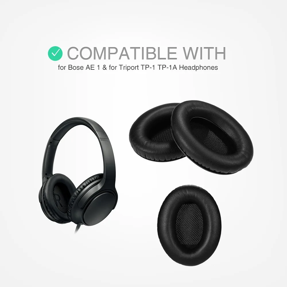 Замена памяти амбушюры подушки Белковая кожа для Bose AE 1 и трипорт TP-1 TP-1A наушники |