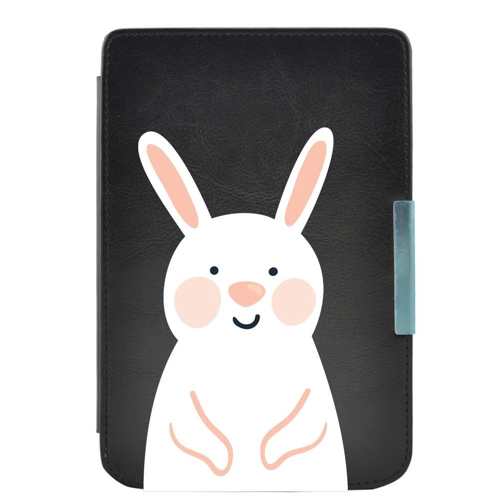 Супер тонкий pu кожаный чехол-накладка с принтом для pocketbook basic 3 614 615 plus чехол 6 ''читалка+ Защитная пленка для экрана