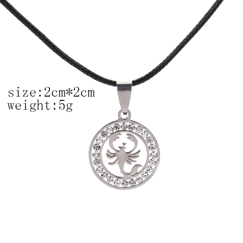 Ювелирные изделия из нержавеющей стали серебряного цвета подвеска в виде