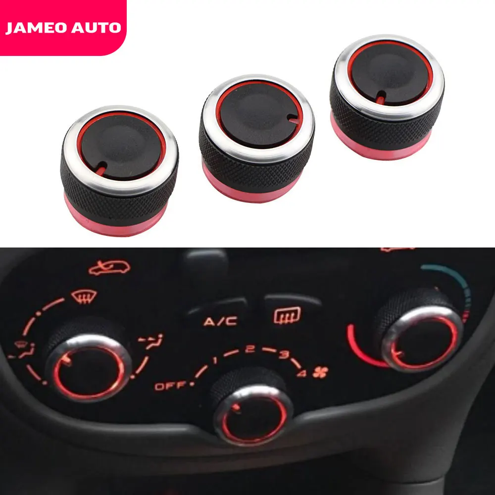 Jameo Auto 3 шт. A/C воздушные ручки для PEUGEOT 206 207 CITROEN C2 C 2 Переключатели нагревателя