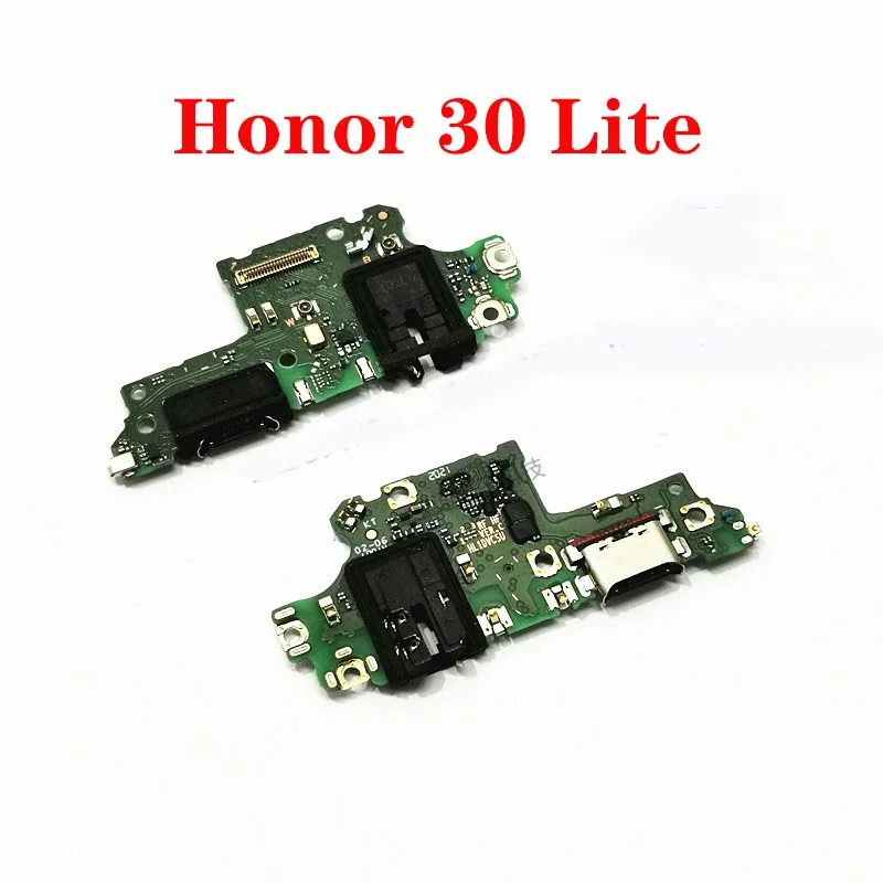 

For Honor 30 Lite Original USB Charger Charging Port Ribbon Flex Cable USB Dock Connector Board