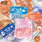 40 листовуп Kawaii милые риa Пингвин Стикеры дневник планировщик Стикеры s Скрапбукинг школьные канцелярские принадлежности пуля журнал sl2780