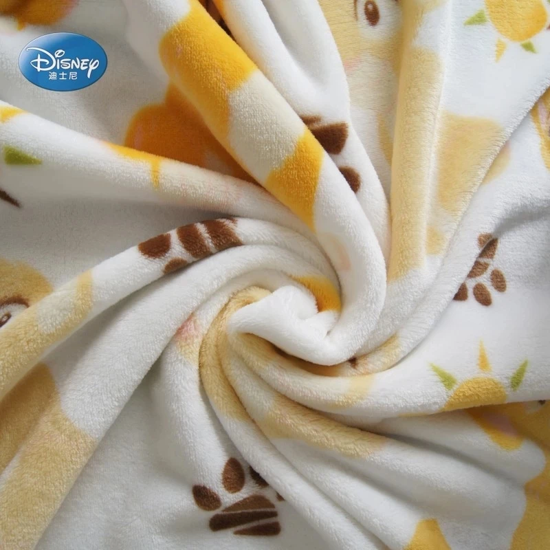Disney белый и желтый Симба Король Лев Нала теплое фланелевое одеяло для малышей