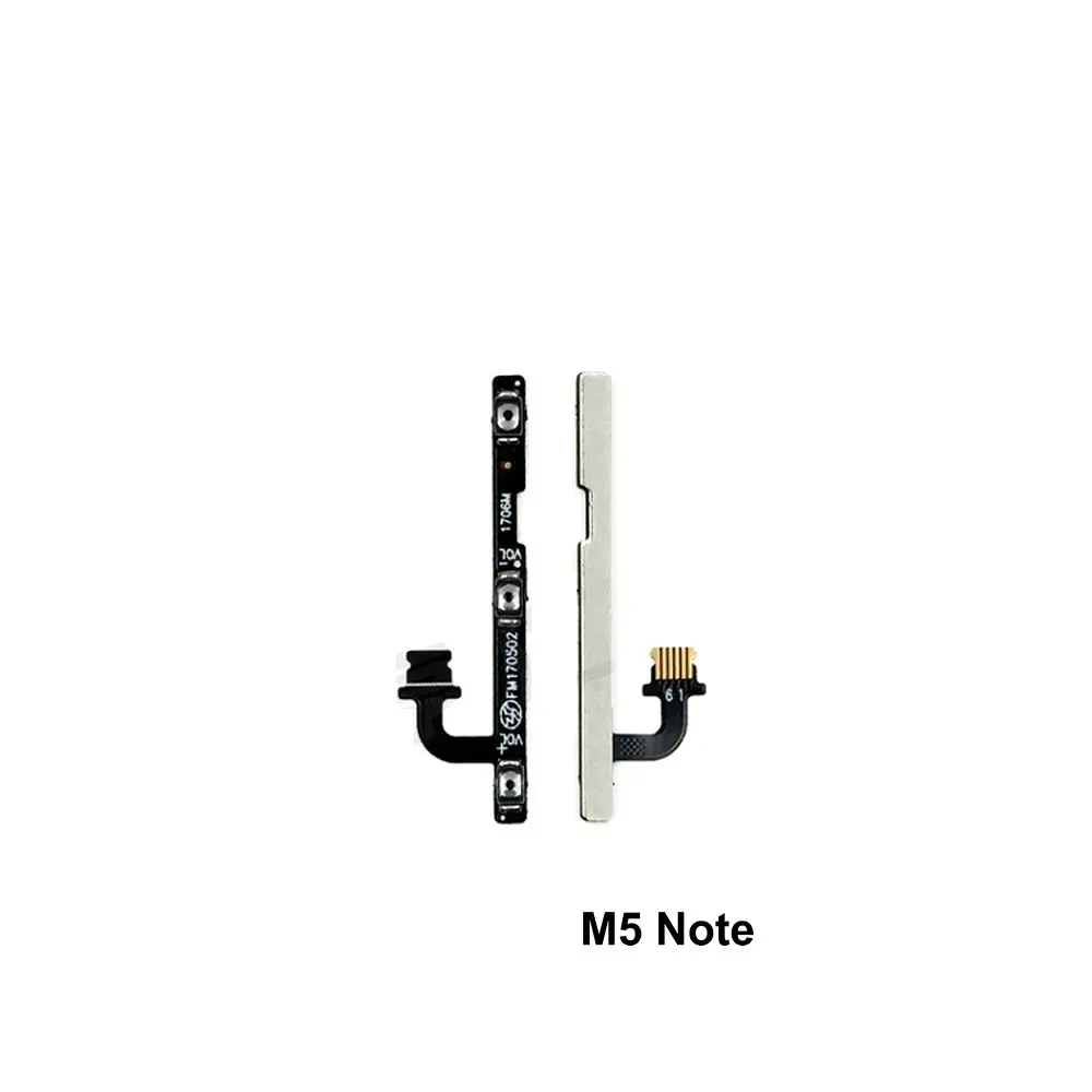 

Новые кнопки включения/выключения питания и увеличения/уменьшения громкости замена гибкого кабеля для телефона Meizu M5 Note