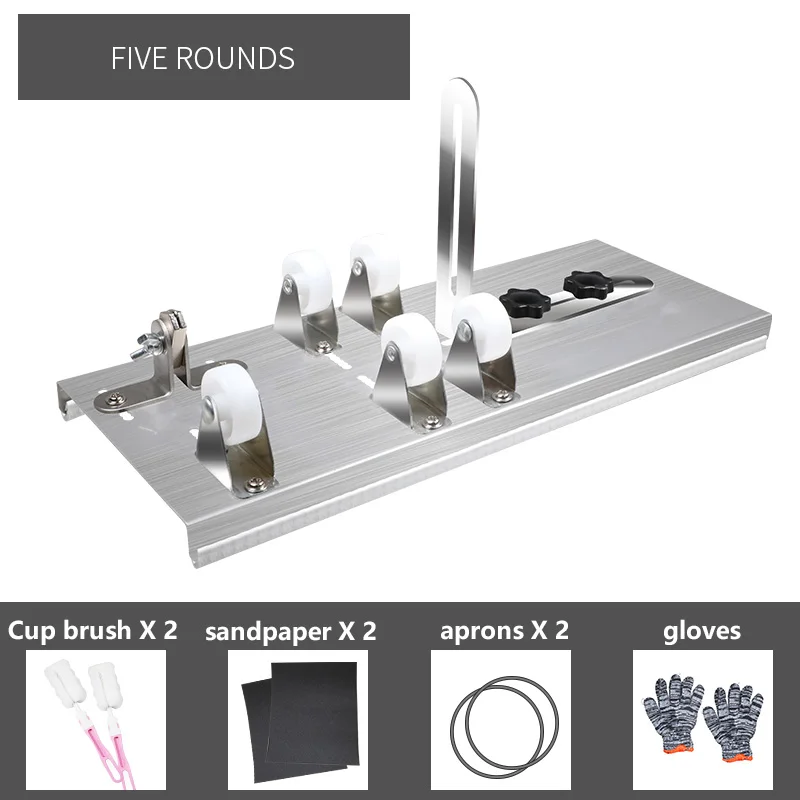 

Стеклянный резак для бутылок SHENGZUAN 3-колесный/5-колесный