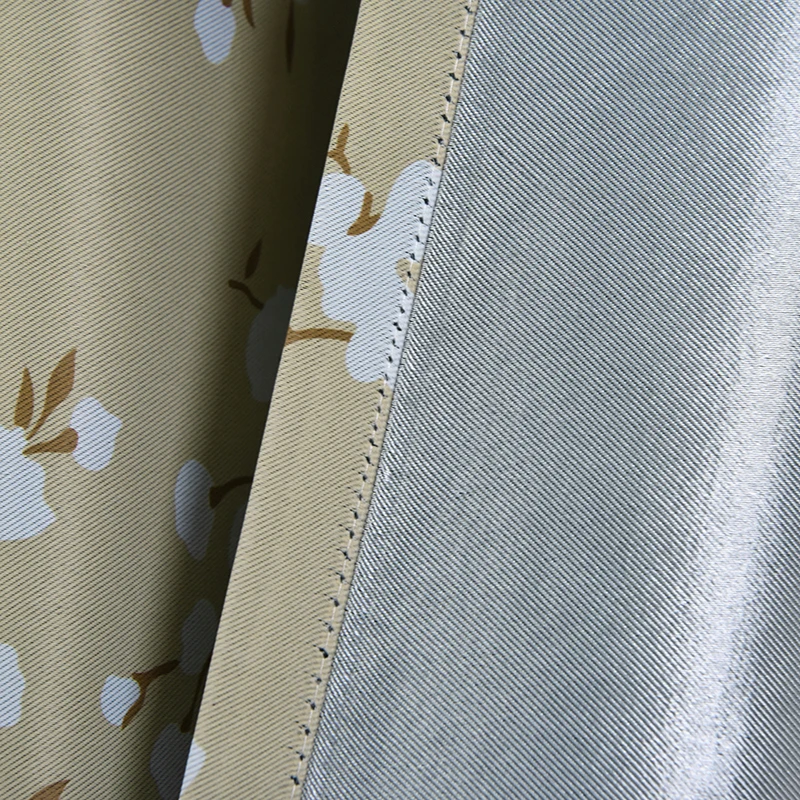 Занавески с цветочным принтом панель для окна занавески Затемненные двери