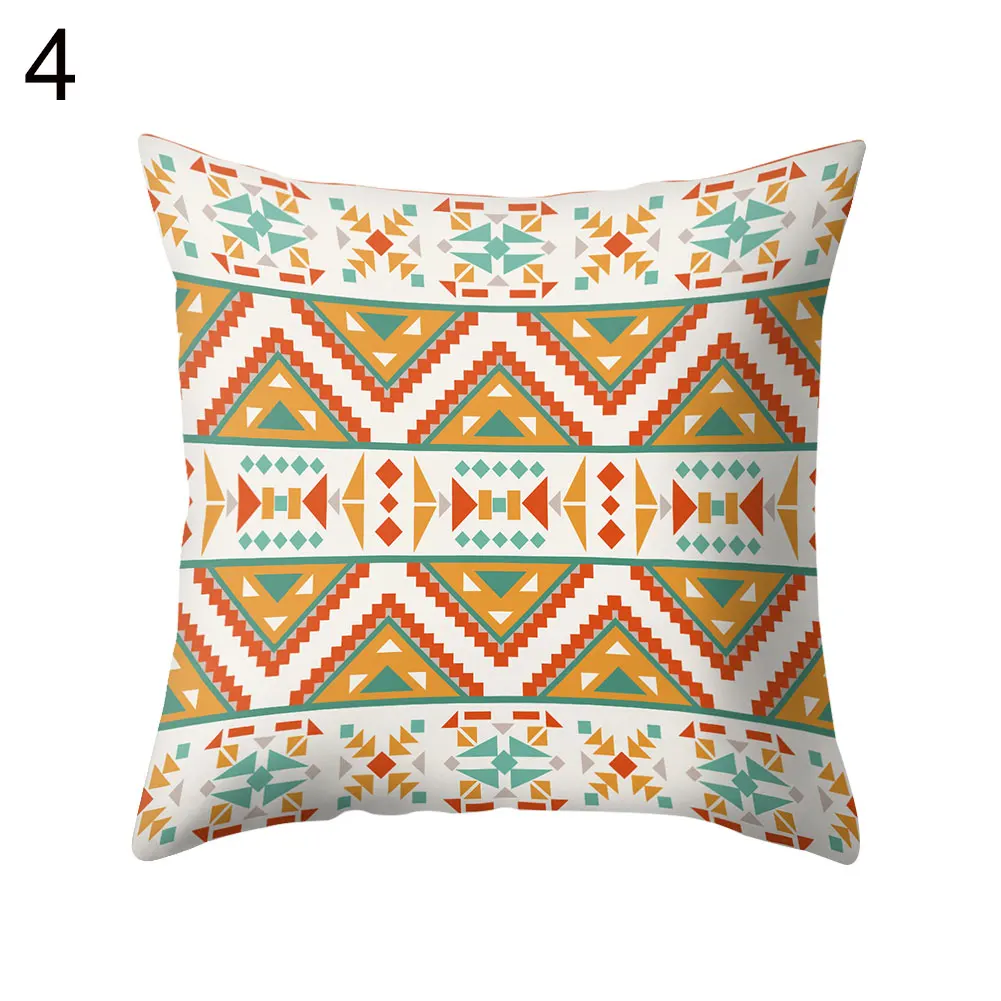 Новое поступление наволочка в полоску с богемным принтом для дивана кровати