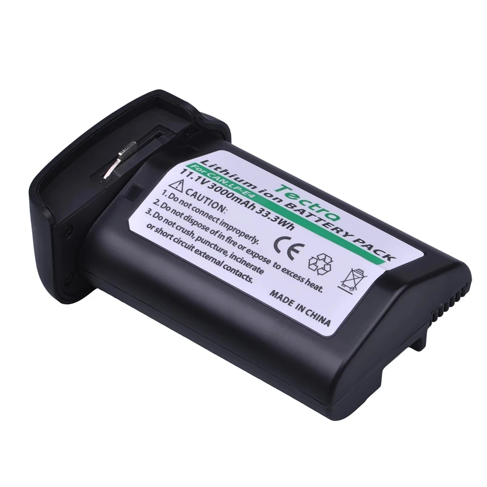 3000mAh LP E4 LP-E4 E4N Camera Li-ion Battery+Dual Charger for Canon EOS 1D Mark III EOS-1D IV 1Ds | Электроника