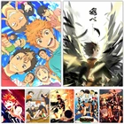 Настенная картина Genshin Impact с персонажами игры, картины с аниме девушкой, принты для спальни, гостиной, спальни, домашний декор, Холщовый плакат HD