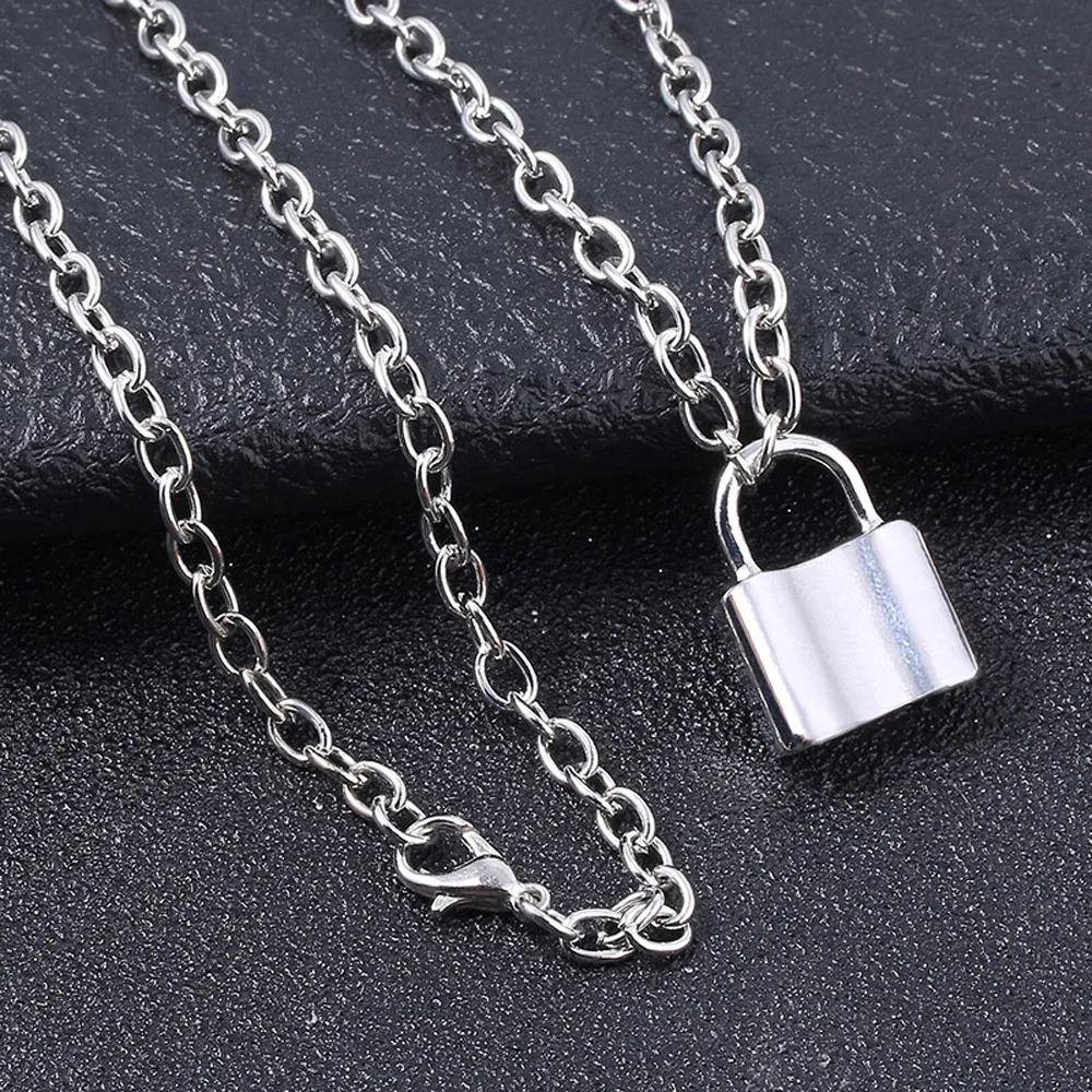 Ожерелье с шипами в стиле панк замок колючей проволокой браслет-цепочка рок