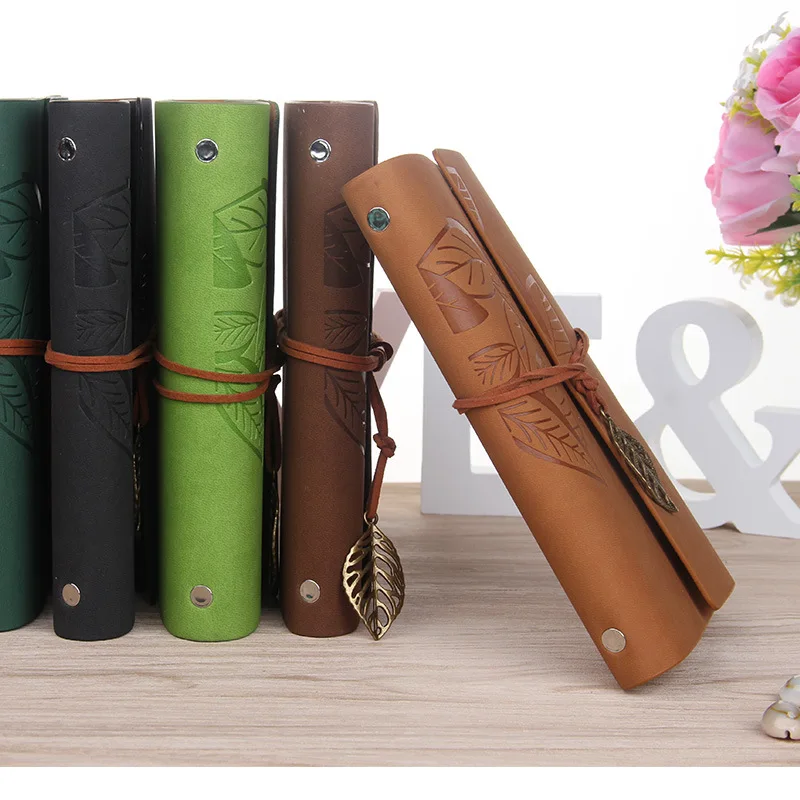 8 Colors Creative Classic Retro Notebook Leather Blank Diary Note Book Journal Sketchbook Stationery School Office Supplies New