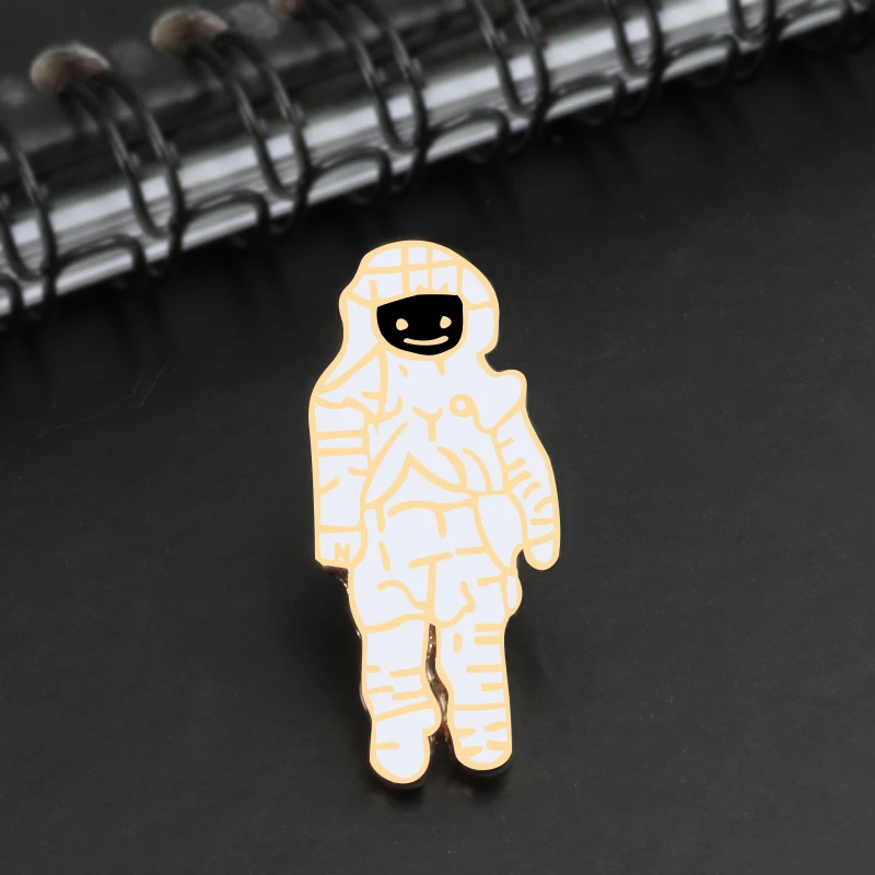 Эмалированная булавка с рисунком животных одинокий КИТ подвеска в виде